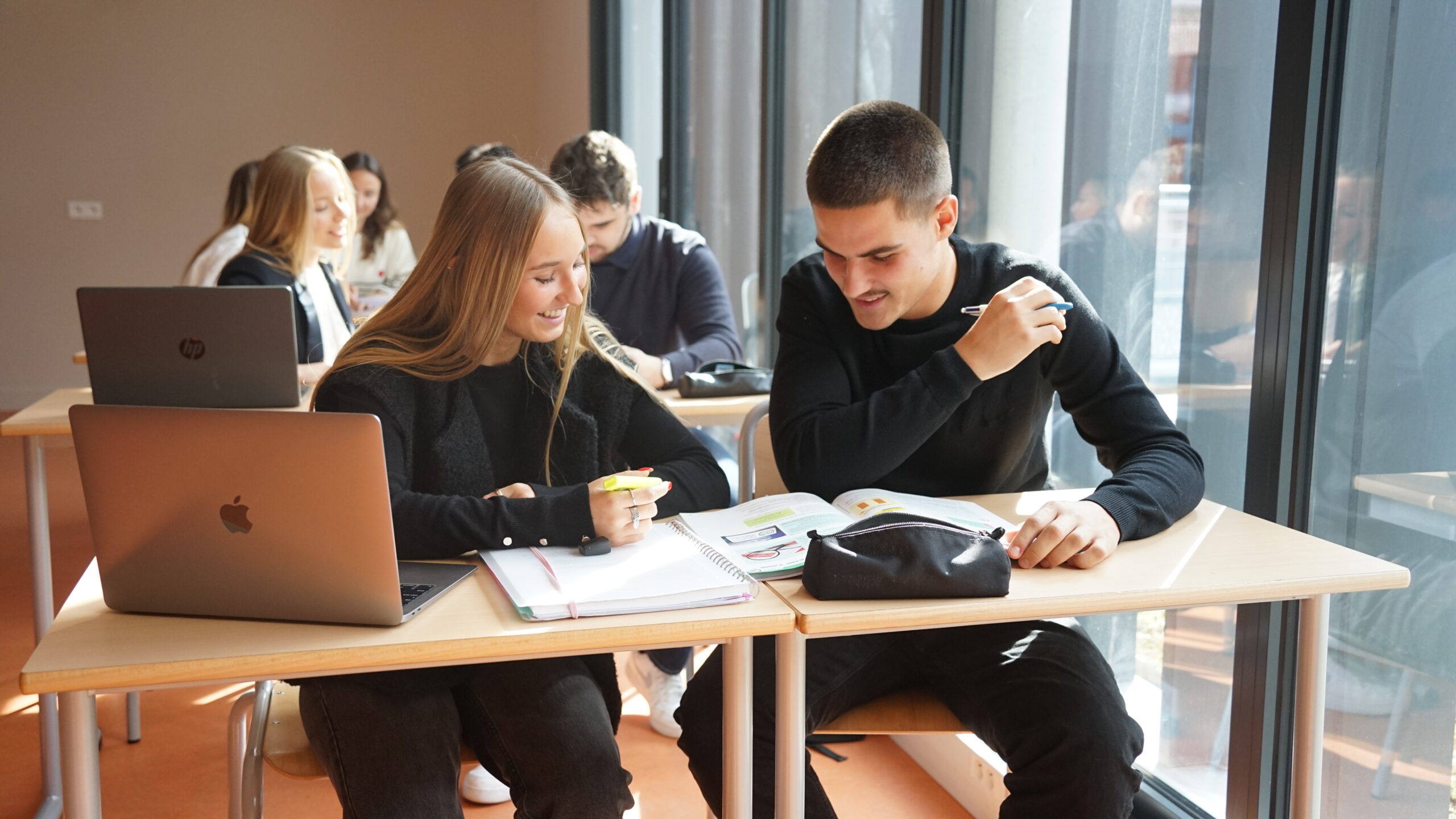 Étudiants du Bachelor Responsable du Développement des Affaires au Campus La Salle Lille