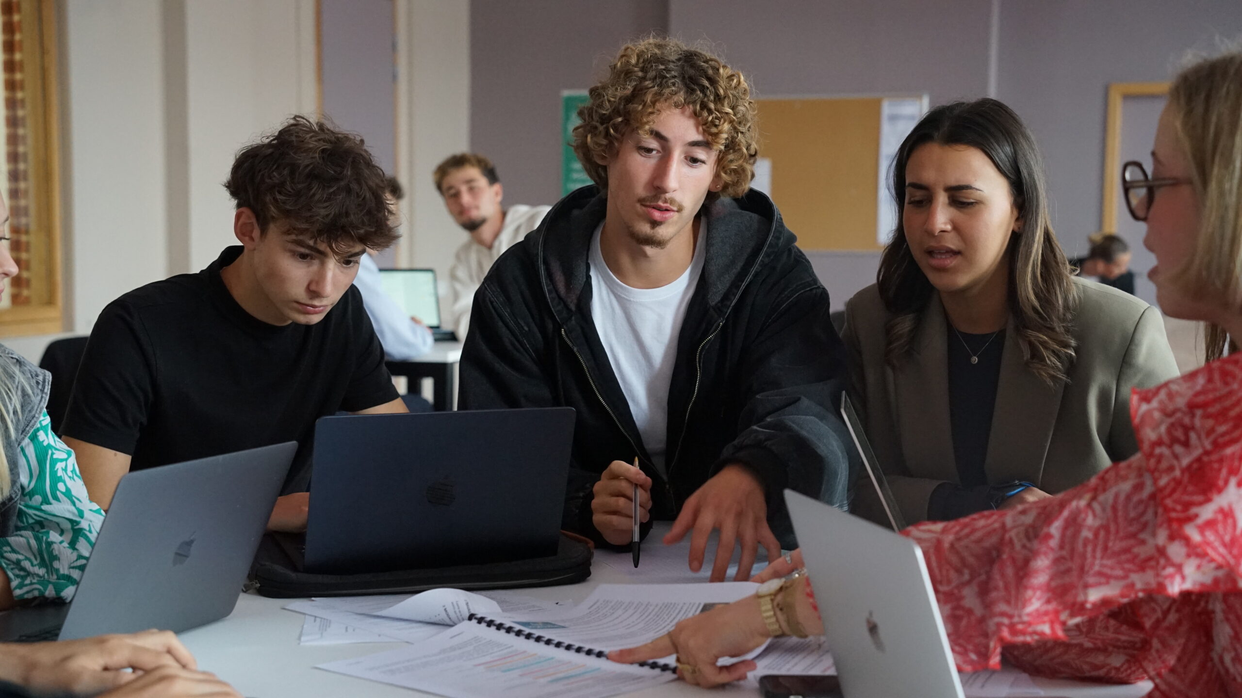 Étudiants du Bachelor Responsable du Développement des Affaires au Campus La Salle Lille