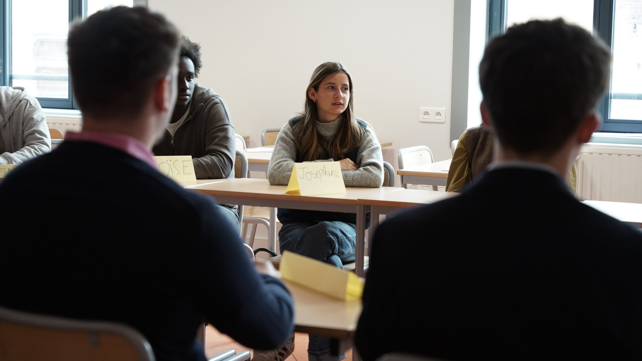 Entretiens de motivation collectifs : les candidats Parcoursup reçus à la Business School